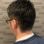 さっぱりツーブロック