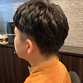 ツーブロックショートスタイル