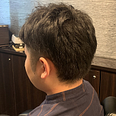 ツーブロックショートスタイル