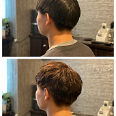 【REIKA】ショートマッシュパーマ