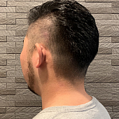 アシメ刈り上げ